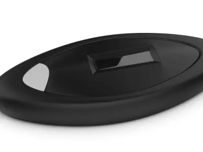 motorcycle key Low-poly 3D model