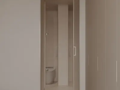   Bedroom interior 08 3D model