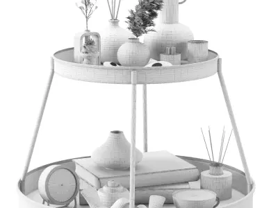 decorative 64 3D model