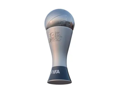 The Best FIFA Football Awards Trophy 3D model