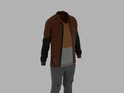 Children Clothing  Low-poly 3D model