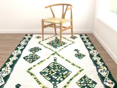 Rugs No 147 Low-poly 3D model