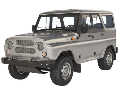UAZ Hunter 2017 3D model