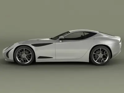 Zagato Perana Z-One 3D model
