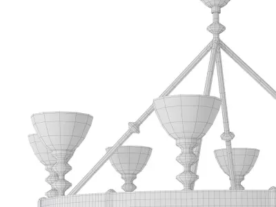 Stephen Antonson Hilary Chandelier 3D model