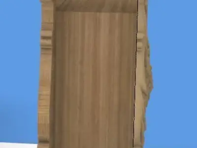 bedside table design stl and  3D model