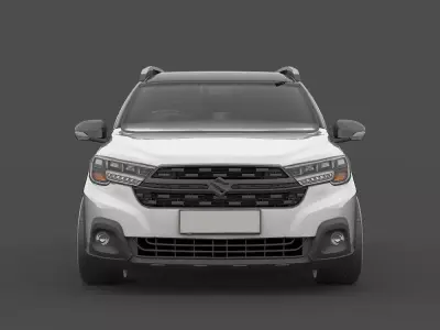 SUZUKI XL7 WHITE  3D model
