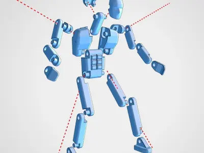 Mannequin 3D print model