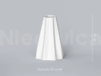 Vase Set STL Files for 3d Printing 3D Printable Vase Collection  3D print model