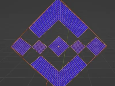 Custom 3d Logo Low-poly 3D model