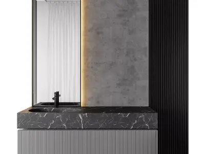 Luxury Bathroom65 3D model