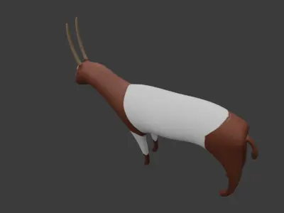 Goat 3D Model  3D model