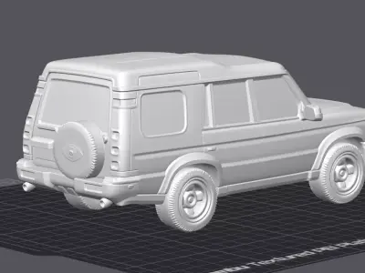 Land Rover Discovery 1995 3D Car Model 3D print model