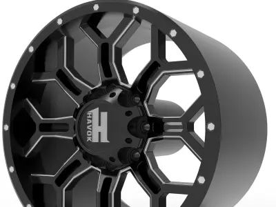 HAVOC OFF-ROAD H108 WHEEL 3D PRINT MODEL  3D print model