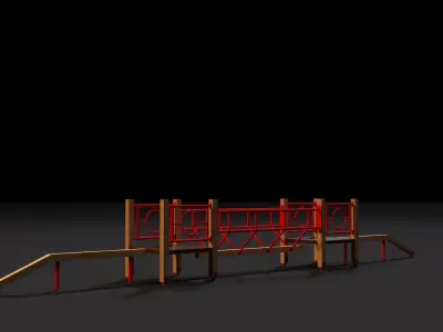 Sports complex 27 3D model