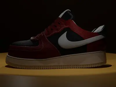 Nike Air Force 1 3D Model 3D model