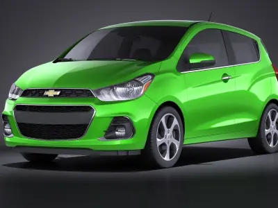 Chevrolet Spark CG 2016 VRAY 3D model