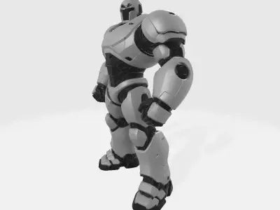 Robot Steel Titan 3D print model