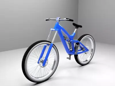 High-Poly 3D Cycle Model 3D model