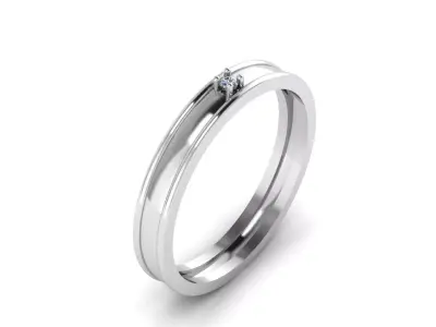 Jewelry Ring 3D print model 30