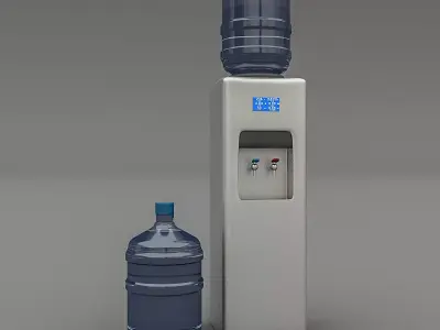 3D Water Dispenser 3D model