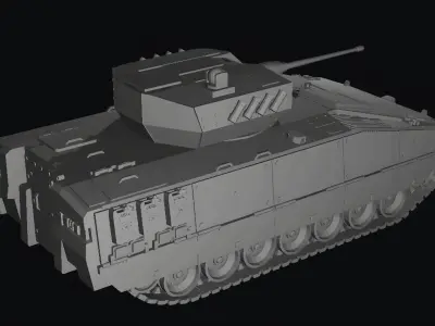 Otokar Tulpar ifv 3D print model