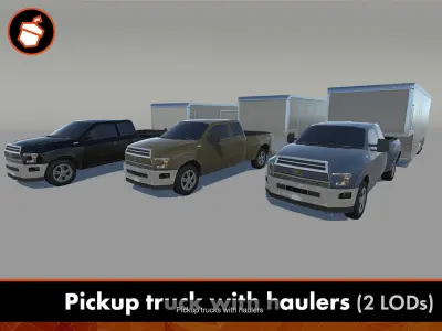 Road vehicles bundle 3D Model Pack