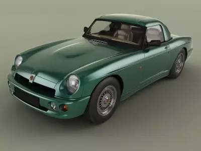 MG RV8 Hardtop 3D model