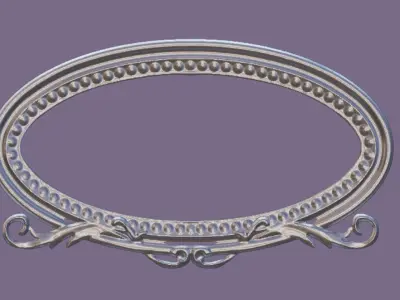 Frame Decor 3D print model 4