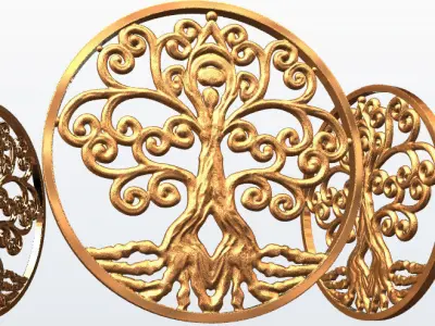Tree of life 3D print model