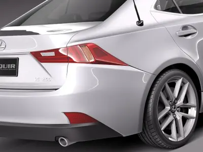 Lexus IS - 2014 3D model