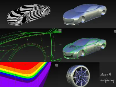 Concept car 3D model