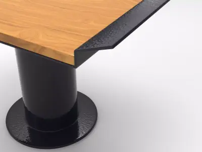 Rigga Stool Low-poly 3D model