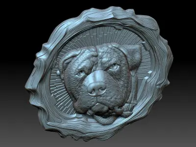 Good dog 3D print model