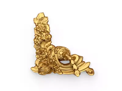 Classic decor ornament 137 3D model