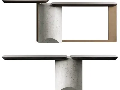 Enne Titano Luxury Coffee Table Low-poly 3D model