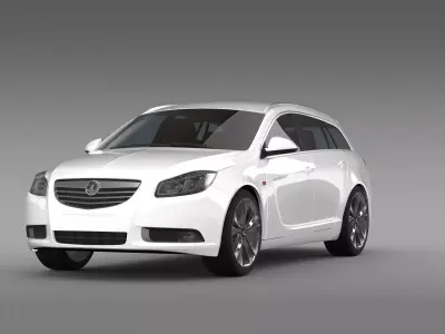 Vauxhall Insignia Sports Tourer 2013 3D model