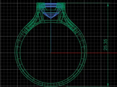 jewelry ring 179 3D print model
