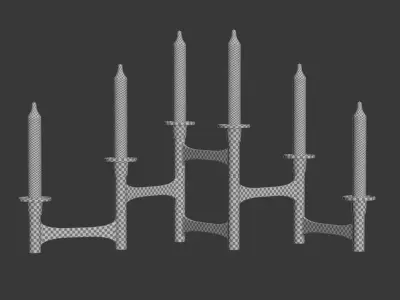 House Doctor candle holder 3D model