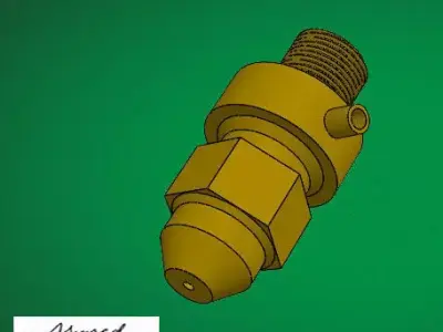 Spray Nozzle 3D model