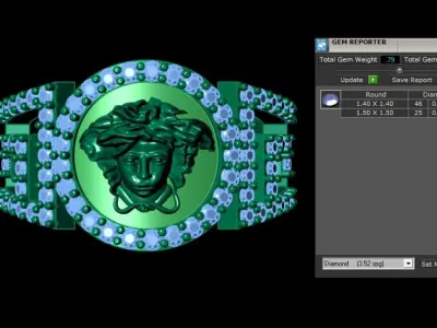 ring face 3D print model