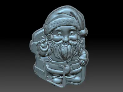 Santa Claus 3D print model 4