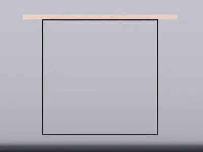 Black Iron Wood Table 3D Model True 4K PBR Renders FBX GLB   Low-poly 3D model