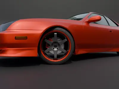 Honda Prelude 5 Type SH Tuned 3D model