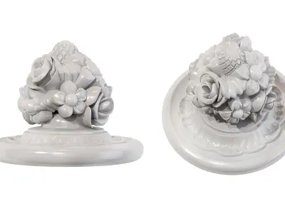 Classic carved 202 3D model