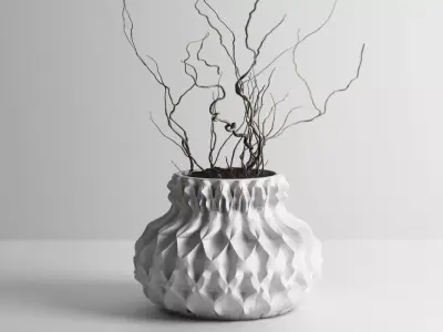 vase 3d print 377 3D print model