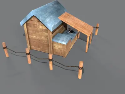 Pet house  3D model