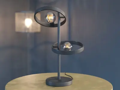 Decoration Modern Table Lamp 3D model