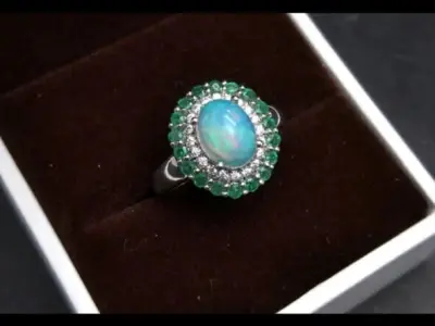 Opal ring  3D print model