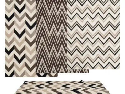 Rugs No 491 Low-poly 3D model